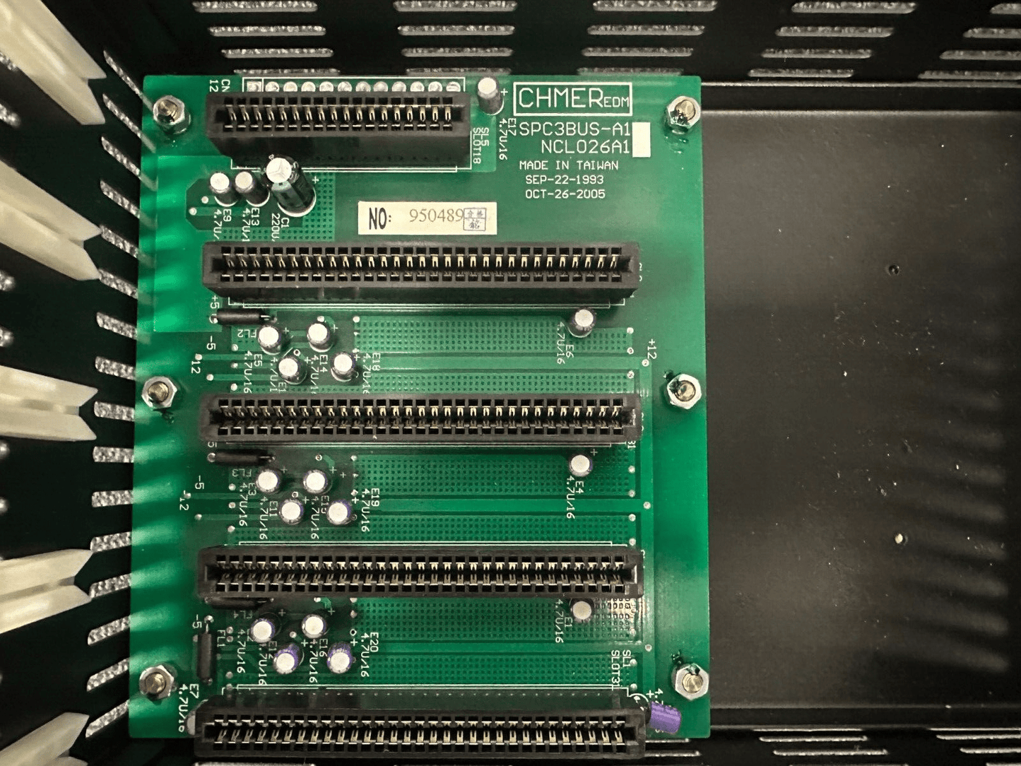 CHMER EDM SPC3BUS - A1 NCL026A1 060819 PLC CONTROLLER - KLR Automation