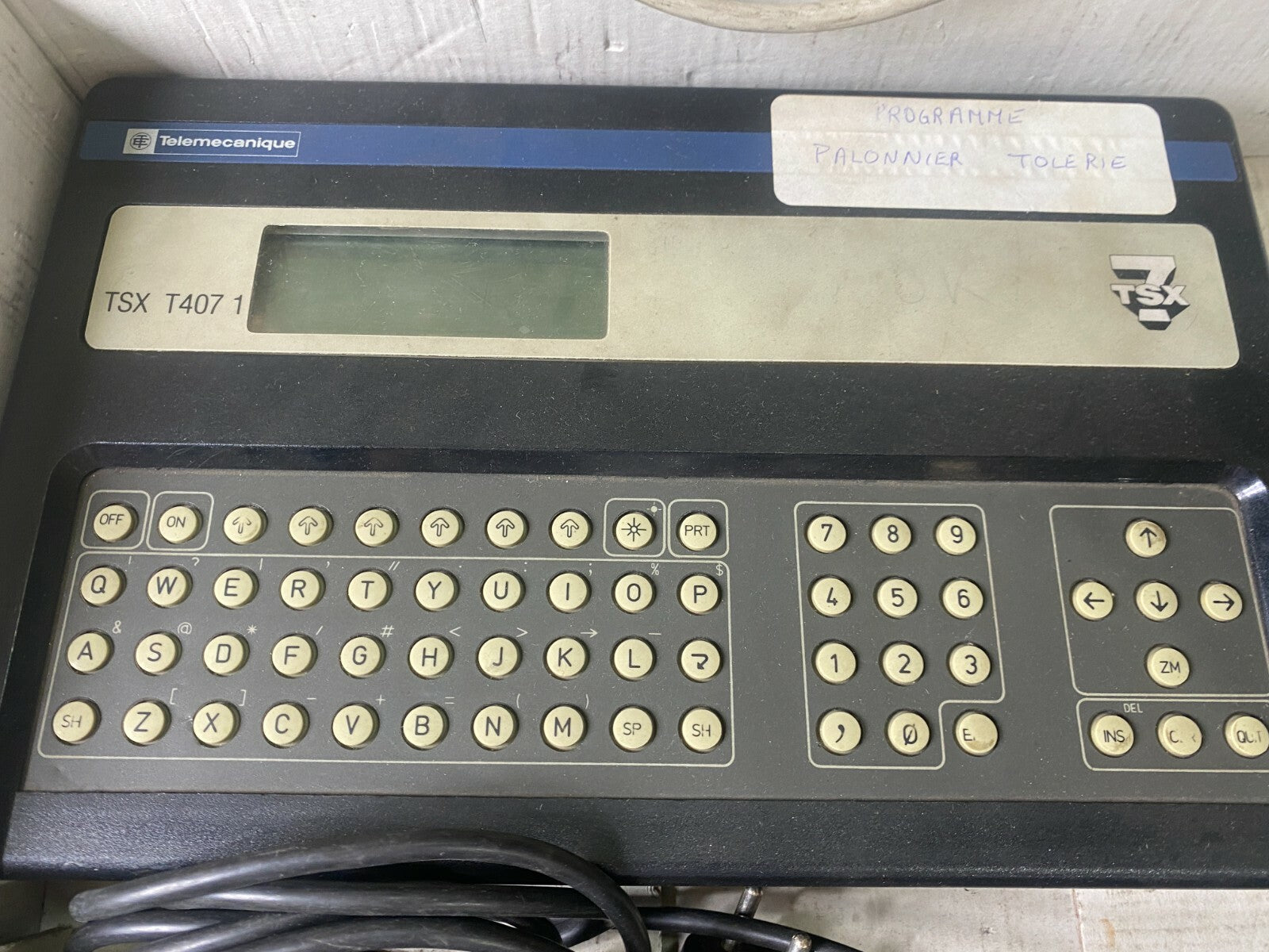 Télémécanique TSX T407 10  TSX17ACC7 TSX17acc6 RAM 32 8
