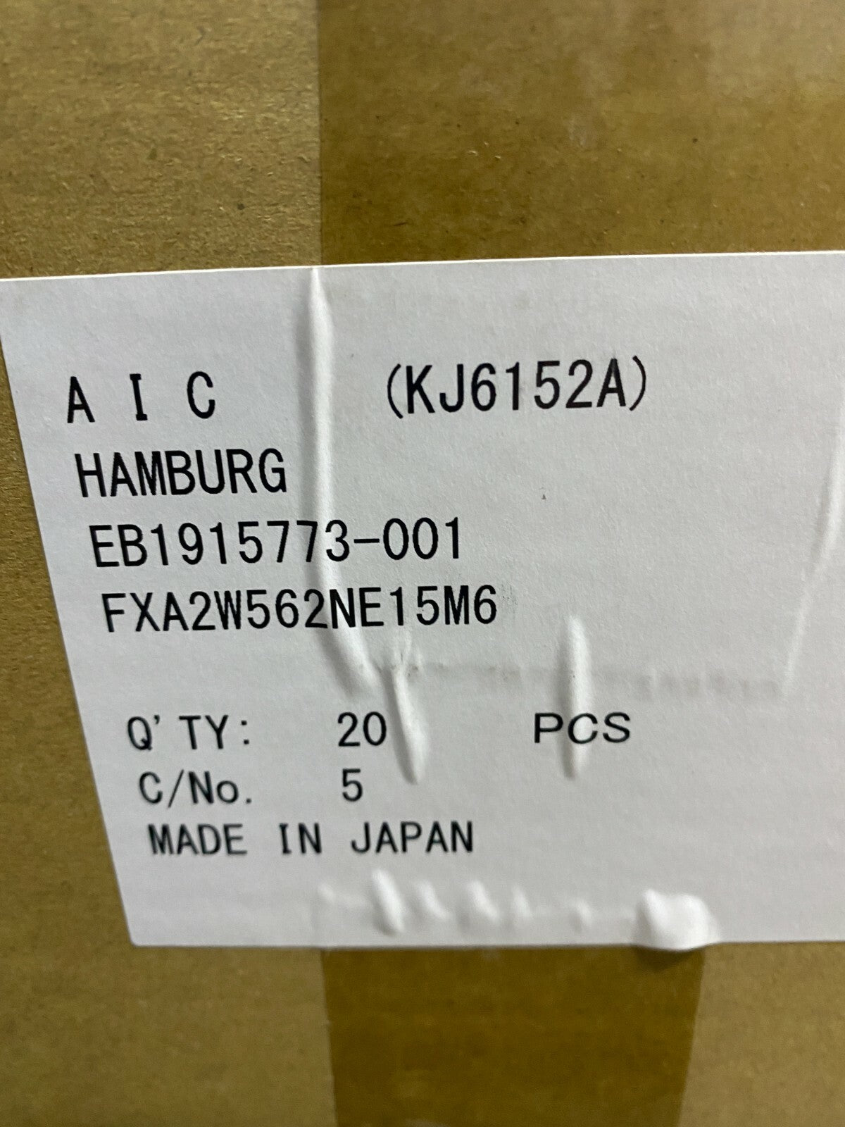 1pc x HITACHI Condasator Capocitor AIC FXA 5600 MFD 450 VDC Surge FXA2W562NE15M6
