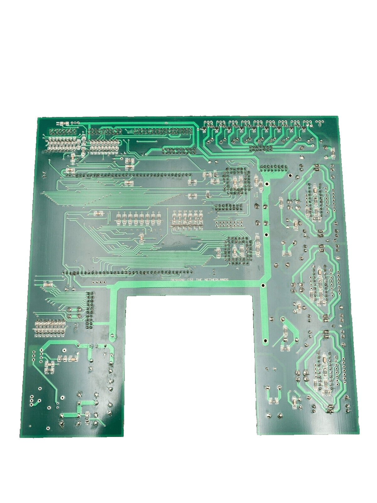 DE LA RUE CASH SYSTEMS 608 - 0302 - 001 REV 02 EURO - STRAPPER CONTROL BOARD x1pc - KLR Automation
