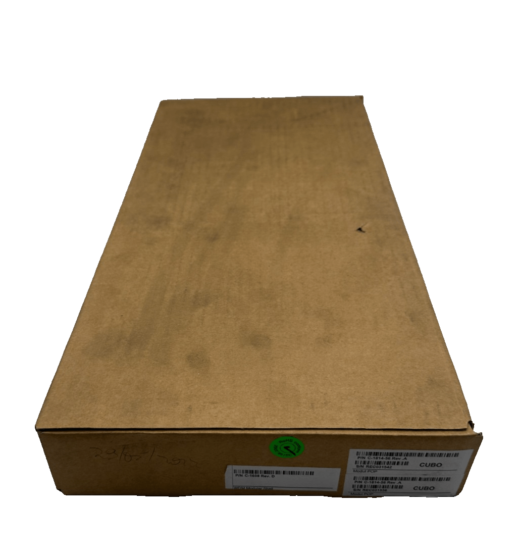 CUBO C - 1814 - 56 REV A CUBO - POP MUX x2pc + C - 1608 REV D WDM MODULAR SHELL - KLR Automation