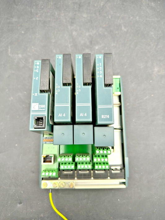 EUROTHERM Process Control  2500c 2500 UW ENETMBUS + RLY4 +2pc - AI4 + S04