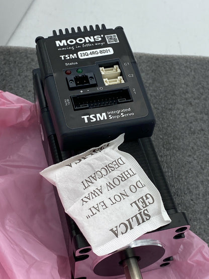 TSM23Q - 4RG - NEMA 23 Integrated StepSERVO™ Motor Programming Modbus/RTU MOONS' - KLR Automation