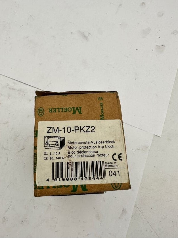 1pc x MOELLER ZM-10-PKZ2 MOTOR PROTECTION TRIP BLOCK