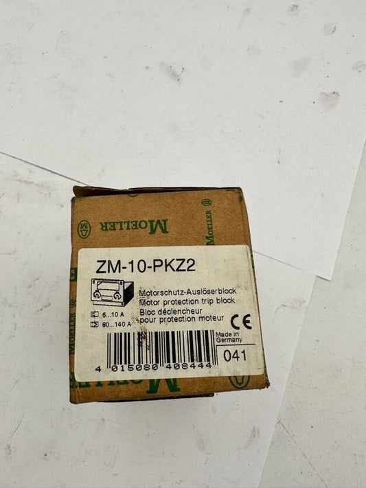 1pc x MOELLER ZM-10-PKZ2 MOTOR PROTECTION TRIP BLOCK