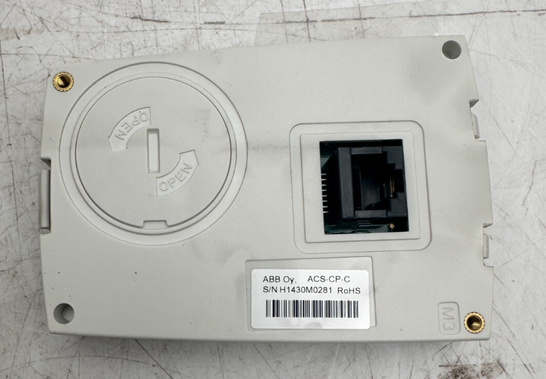 ABB ACS355-01E-04A7-2 UL TYPE 1 MUL1 OPTION 0.75kW FREQUENCY CONVERTER+ ACS-CP-C
