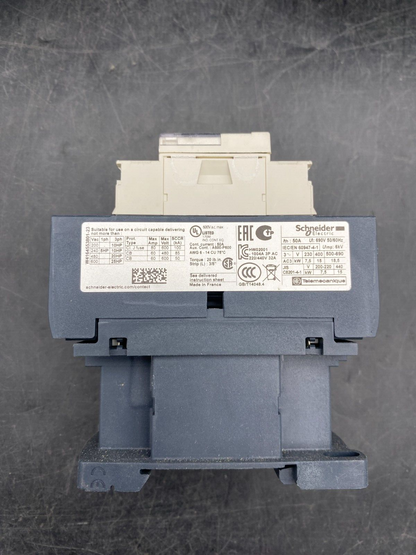 LOT DE 5 SCHNEIDER ELECTRIC LC1D32 CONTACTOR