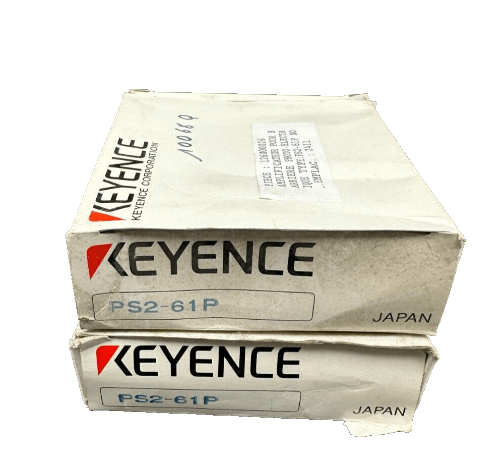 KEYENCE PS2 - 61P AMPLIFICATEUR x2pc - KLR Automation