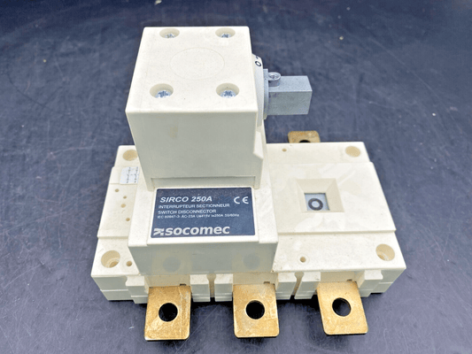 SOCOMEC 26053026 SIRCO 250A SWITCH DISCONNECTOR - KLR Automation