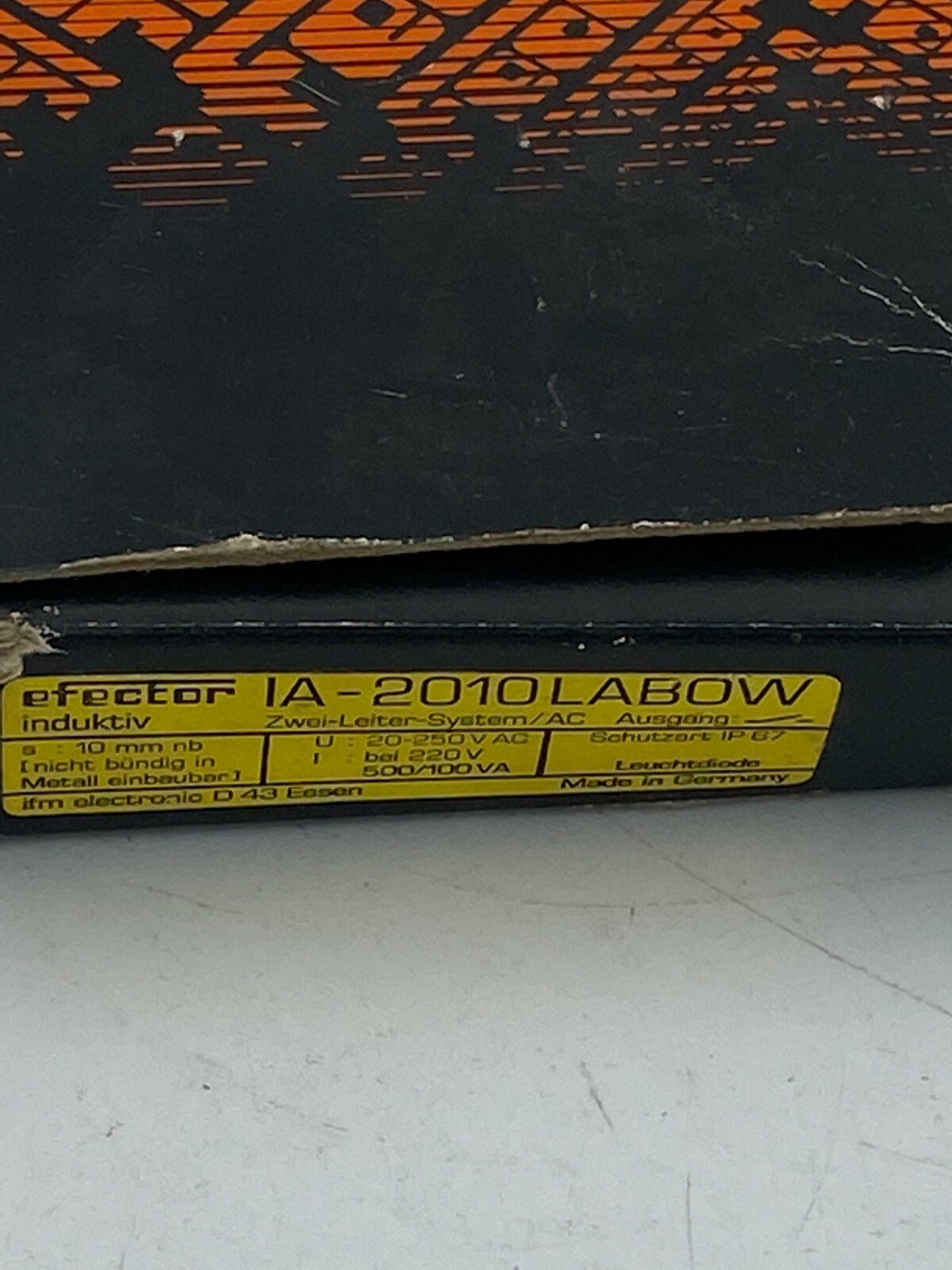 Ifm IA - 2010LABOW Capteur Inductif - KLR Automation