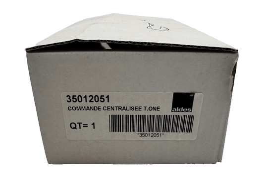 ALDES 35012051 COMMANDE CENTRALISEE T.ONE SANS CARTE - KLR Automation
