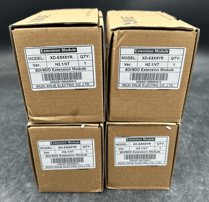 XINJE XD - E8X8YR VER H2.1/V7 8DI/8DO EXTENSION MODULE x1pc - KLR Automation