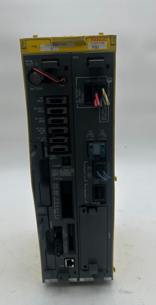 FANUC A16B - 3200 - 0412 + A16B - 2203 - 0370 + A05B - 2400 - C060 - KLR Automation