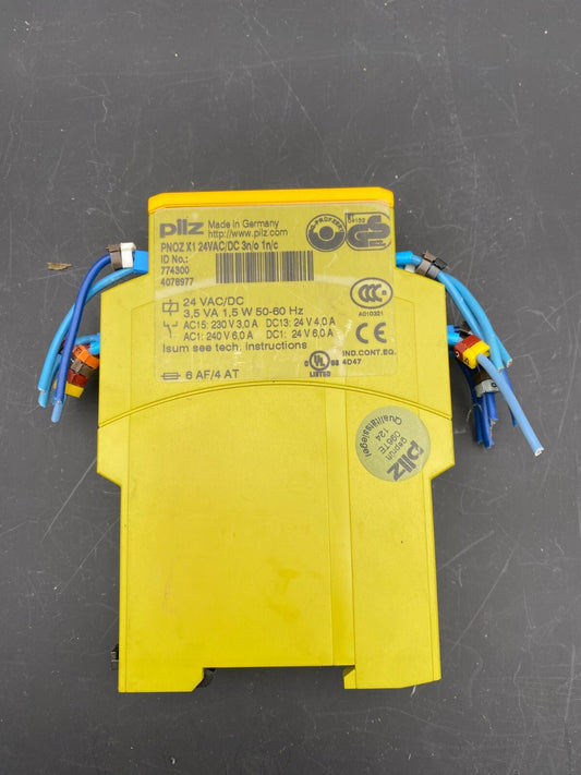 1pc x PILZ PNOZ X1 SAFETY RELAY - KLR Automation