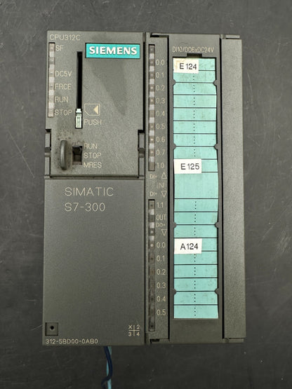 Siemens SIMATIC S7-300 CPU312C 6ES7 312-5BD00-0AB0 6ES7312-5BD00-0AB0