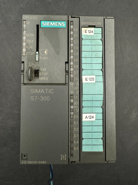 Siemens SIMATIC S7-300 CPU312C 6ES7 312-5BD00-0AB0 6ES7312-5BD00-0AB0