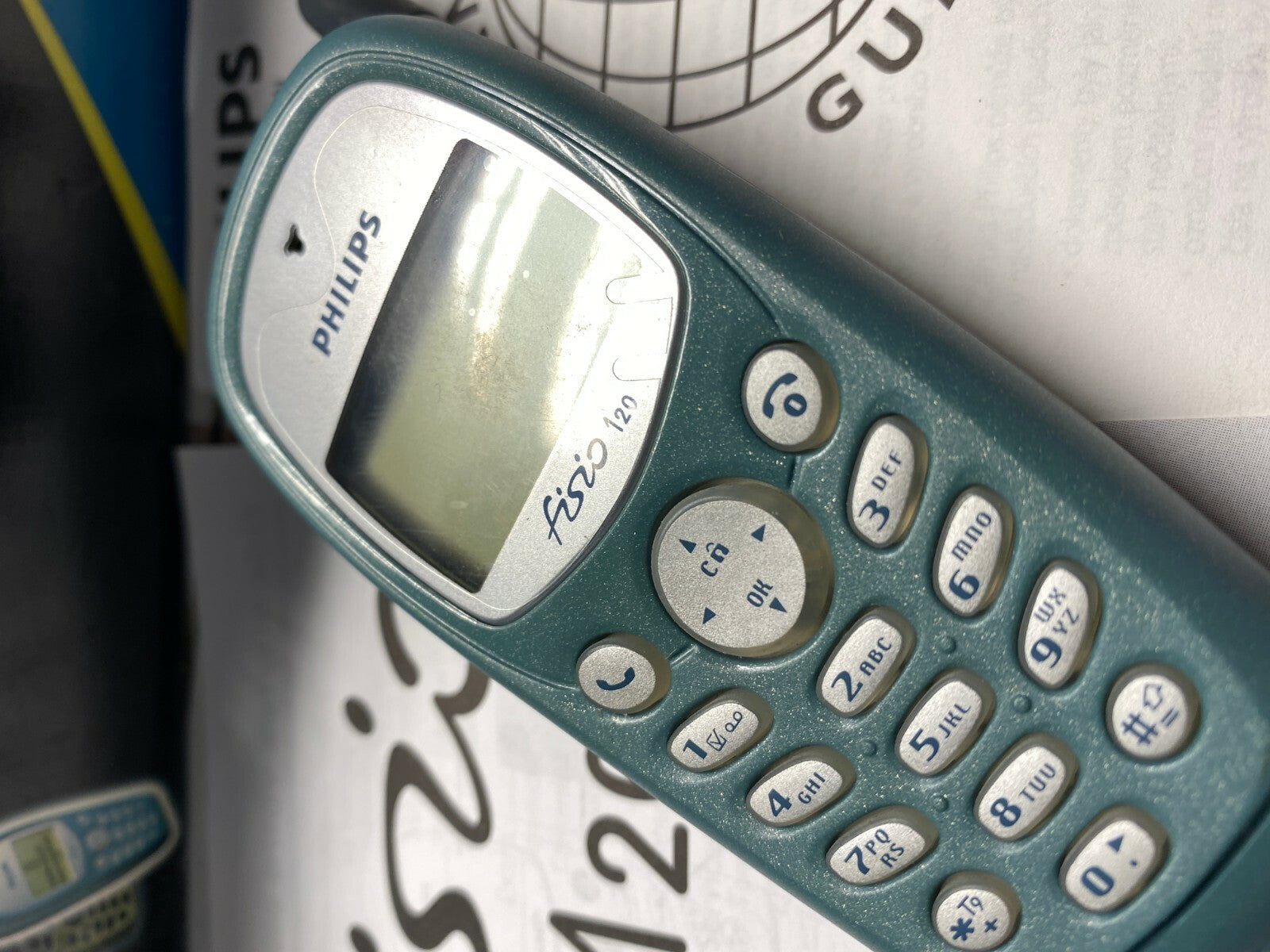  Philips Fisio 120  Mobile Phone Old Stock Rare collectors Mobile Phone