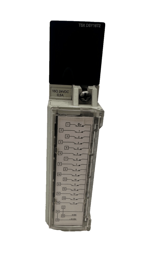 SCHNEIDER ELECTRIC TSXDSY16T2 PV:05 RL:05 16Q 24VDC SOURCE TR.BLK + TSXBLY01 - KLR Automation