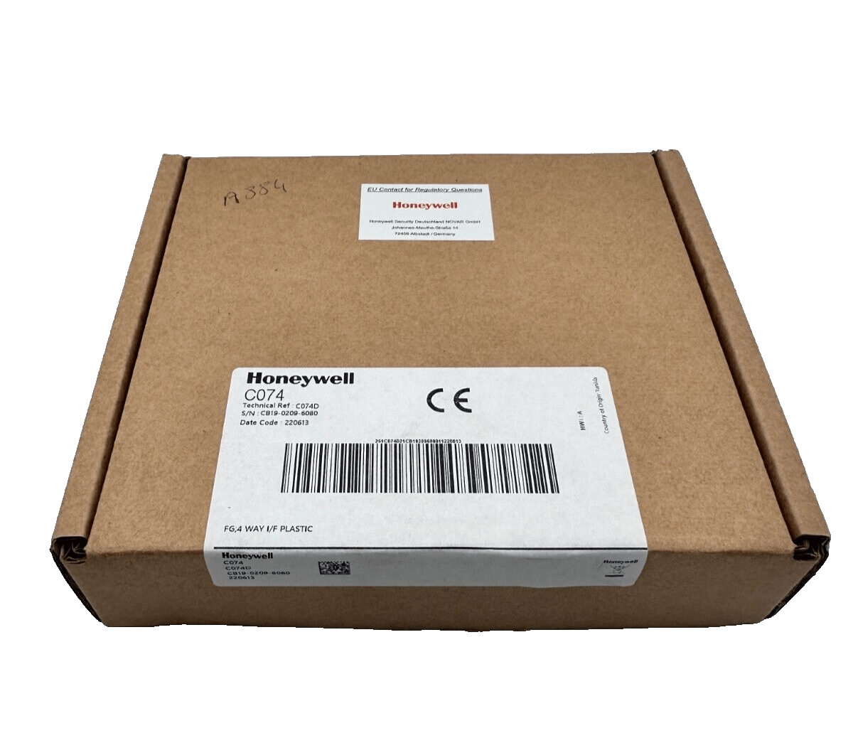 HONEYWELL C074 C074D CB19 - 0209 - 6080 GALAXY 4 WAY RELAY INTERFACE x3pc - KLR Automation