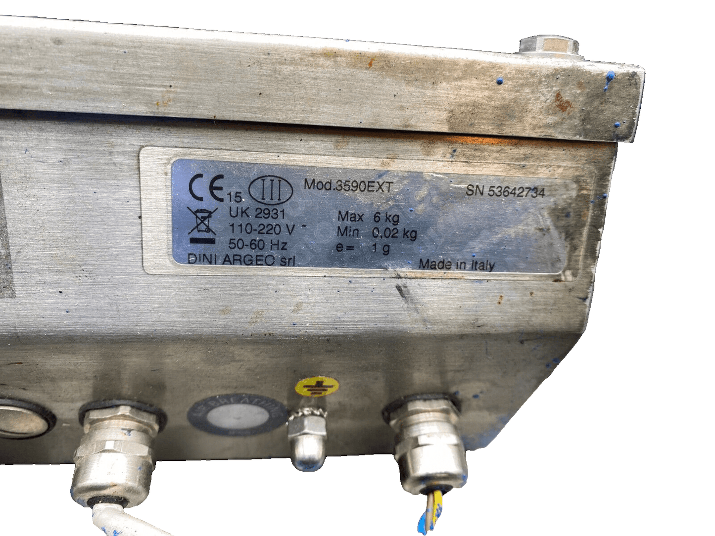 DINI ARGEO TT6 + 3590EXT ATEX BALANCE DE PRECISIO SUR PIED - KLR Automation