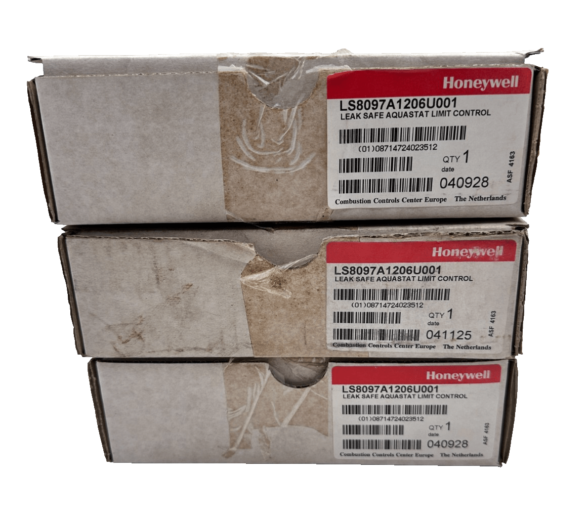 HONEYWELL LS8097A1206 LS8097A1206U001 LEAK SAFE AQUASTAT LIMIT CONTROL x1pc - KLR Automation