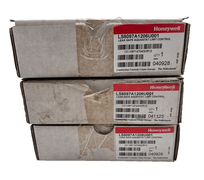 HONEYWELL LS8097A1206 LS8097A1206U001 LEAK SAFE AQUASTAT LIMIT CONTROL x1pc - KLR Automation