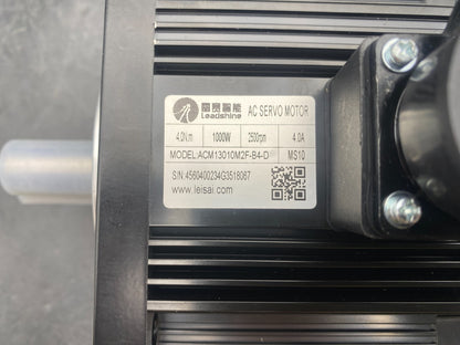 LEADSHINE ACM13010M2F - B4 - D 4.0N.m 1000W 2500rpm 4A AC SERVO MOTOR NEW - KLR Automation