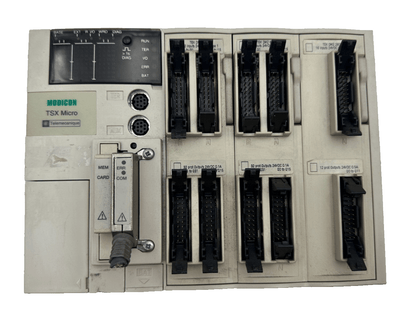 TELEMECANIQUE TSX3721001 TSX 3721 AC PV:09 RL:12 SV:6.0 + DMZ 64DTK + DMZ 28DTK - KLR Automation