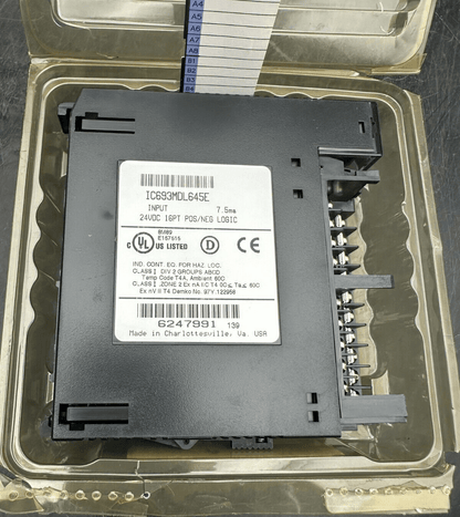 GENERAL ELECTRIC CEGELEC ALSPA FANUC IC693MDL645E MODULE D'ENTREE 16PT POS/NEG - KLR Automation
