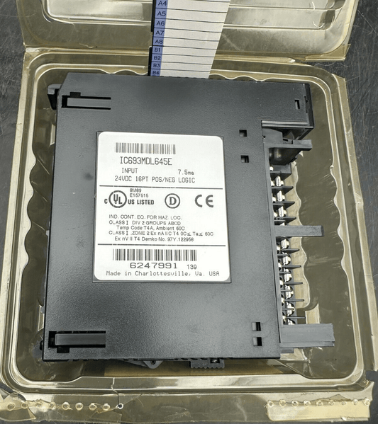 GENERAL ELECTRIC CEGELEC ALSPA FANUC IC693MDL645E MODULE D'ENTREE 16PT POS/NEG - KLR Automation