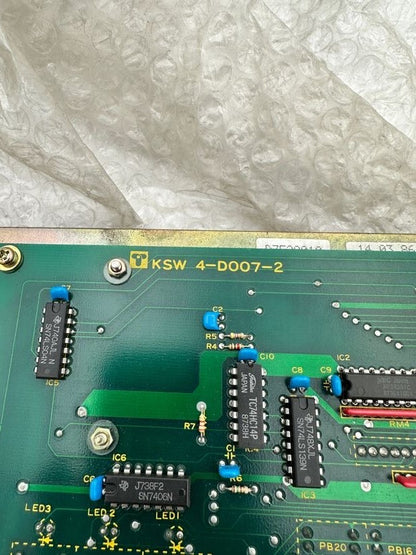 1pc x KSW 4-D007-2 D7E2A010 14.03.86 D64-008