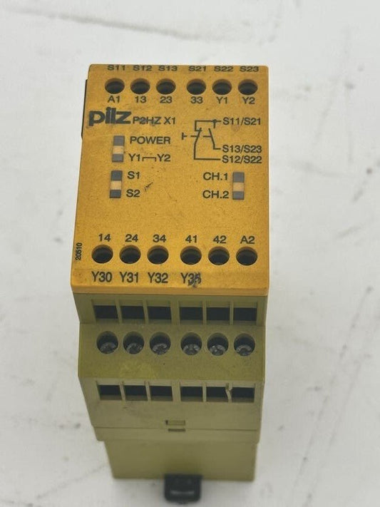 1pc x PILZ P2HZ X1 SAFETY RELAY 24VDC 3S 10 - KLR Automation