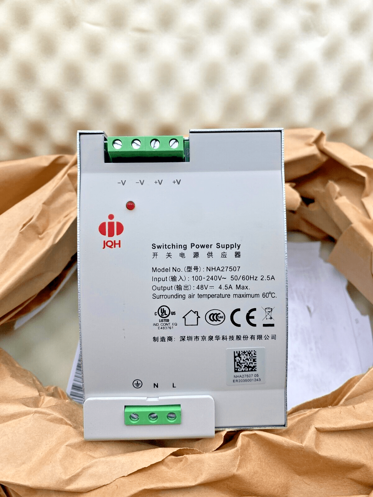 1pc x SCHNEIDER ELECTRIC VX5XPM002 DC SUPPLY FOR FANS - KLR Automation