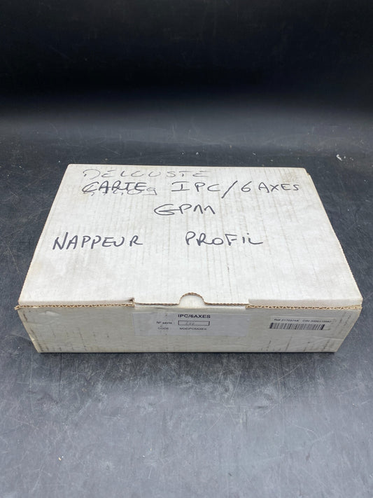 ASSELIN IPC/6AXES MDEIPC6AXES 344 GP11 CARTE ETALEUR NAPPEUR PROFIL
