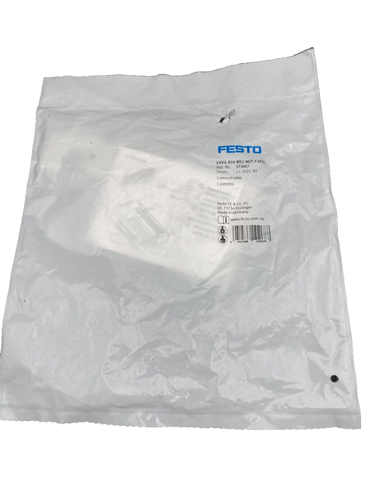 FESTO VUVG-B10-M52-MZT-F-1T1L 573417 SOLEINOID VALVE x1pc