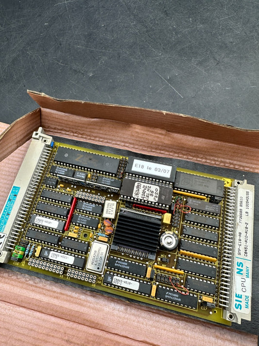 1pc x Siemens SMP-E18-A8 CPU Board Rexroth C8451-A10-A18-2