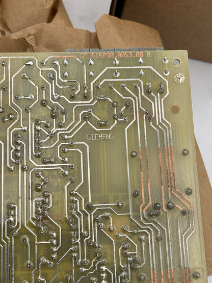 Siemens Card  siemens GE.516030.0053.00 B
