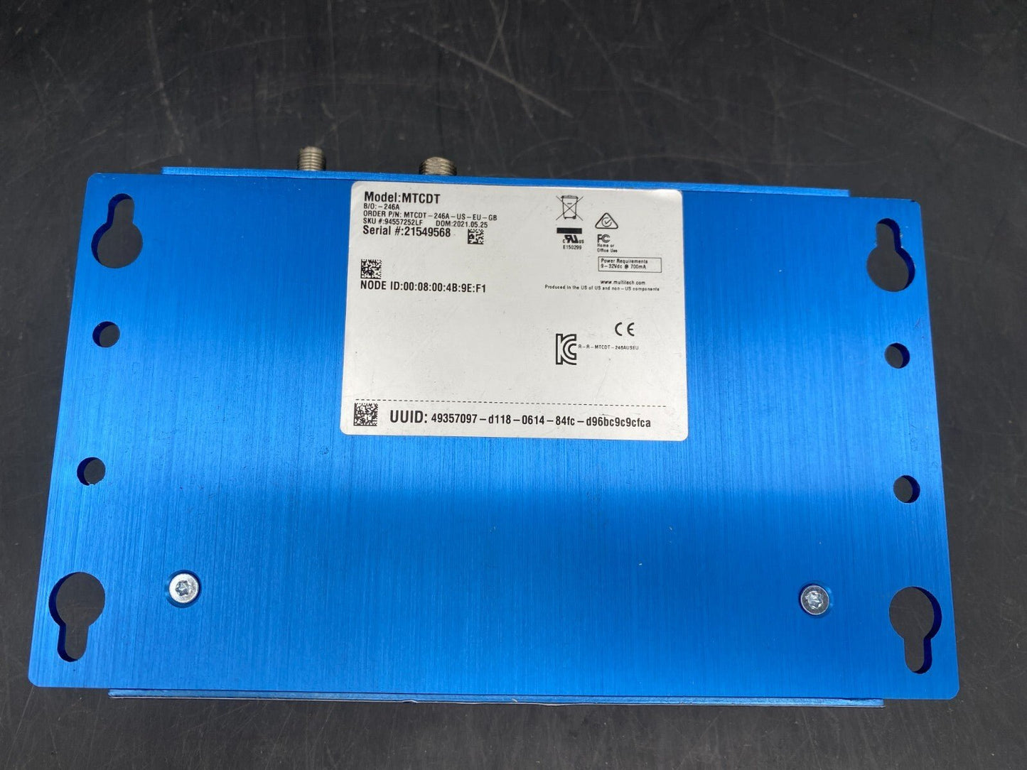 MULTITECH CONDUIT MTCDT 246A ETHERNET PROGRAMMABLE GATEWAY - KLR Automation