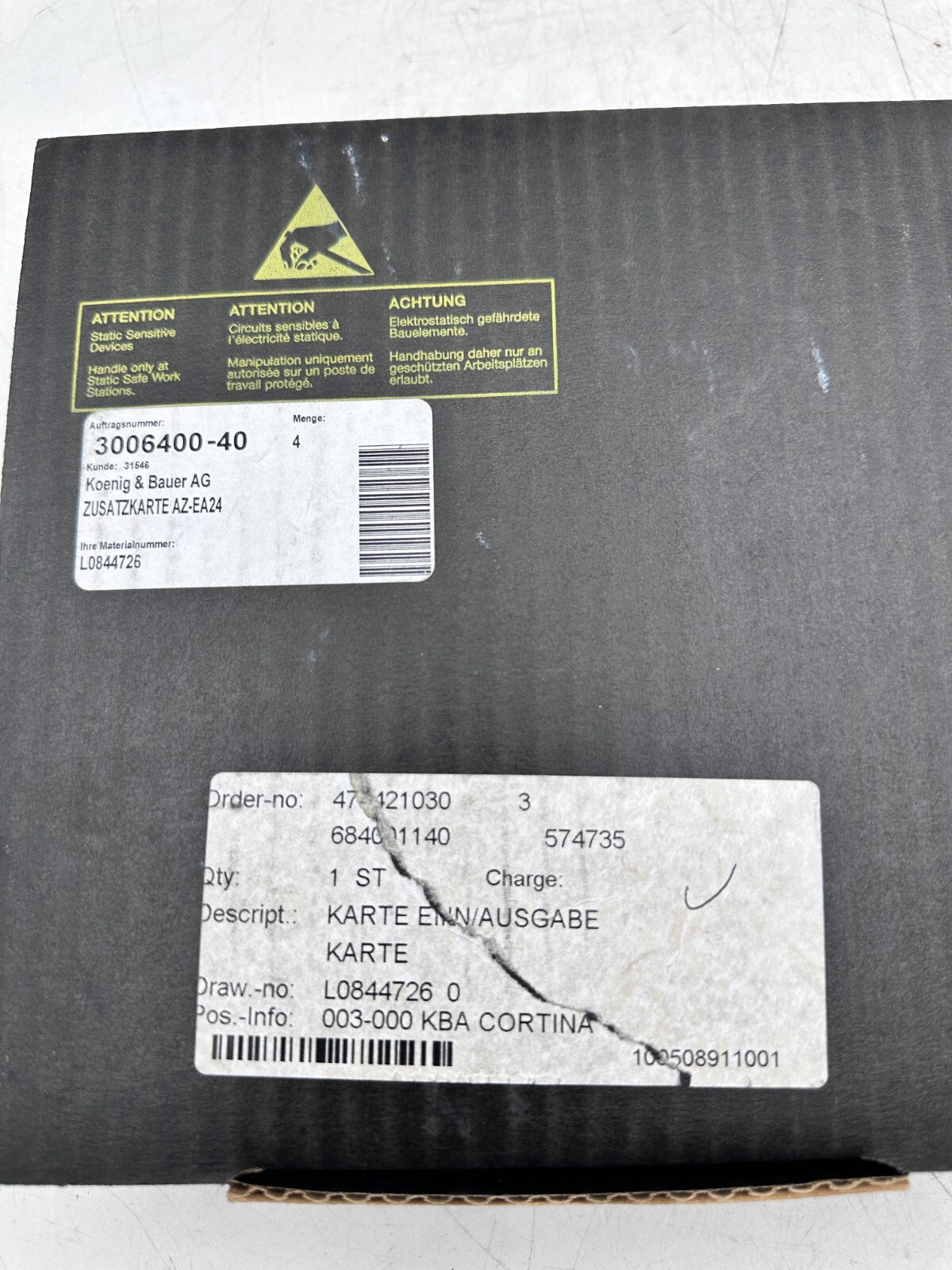 AMK AZ - EA24 AMK additional card New - KLR Automation