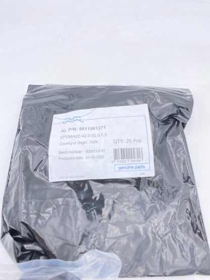 25pc x ALFA LAVAL SERVICE SEAL RING GASKET EPDM 400 9611991271 - KLR Automation