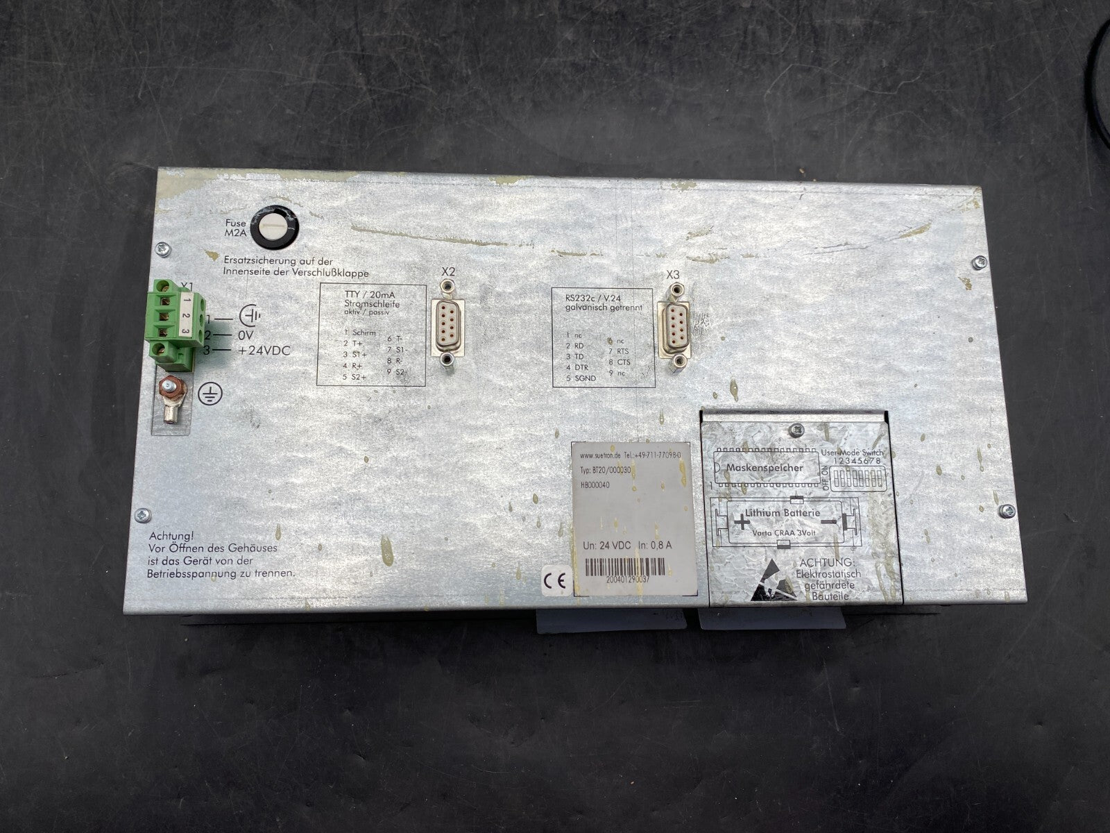 SUTRON BT 20 BT20/000030 HB000040