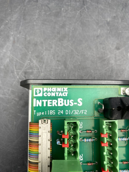 PHOENIX CONTACT INTERBUS - S IBS 24 DI/32/F2 2806516 N° 142 SANS COUVERCLE - KLR Automation