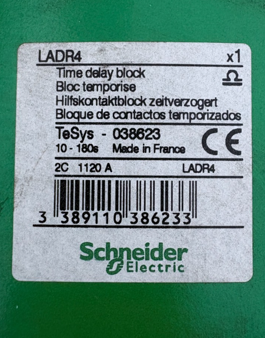 SCHNEIDER ELECTRIC LADR4 BLOC TEMPORISE   x1