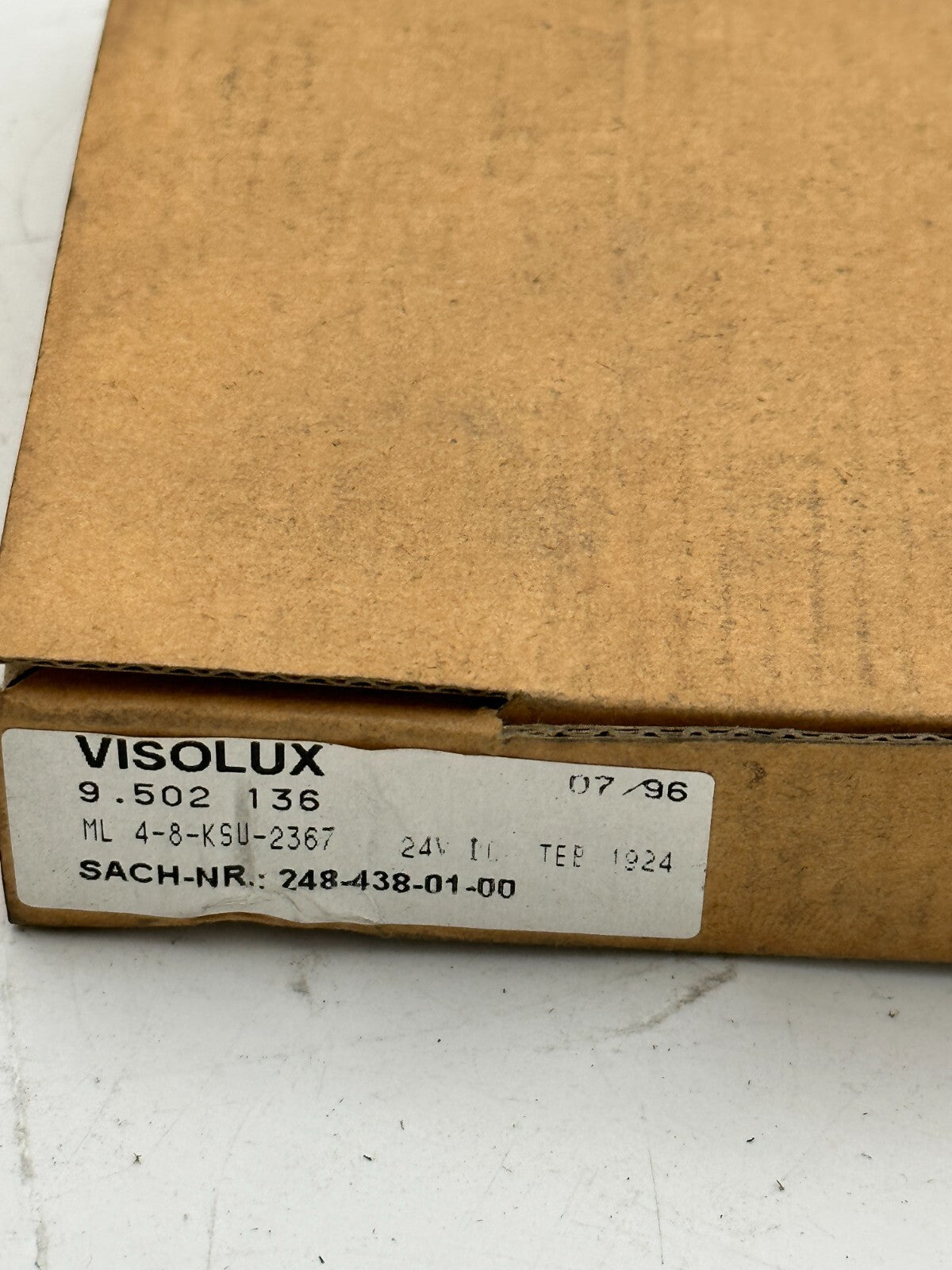 VISOLUX 1264430014  9.502 136 ML 4-8-KSU-2367 SACH-NR :248-438-01-00