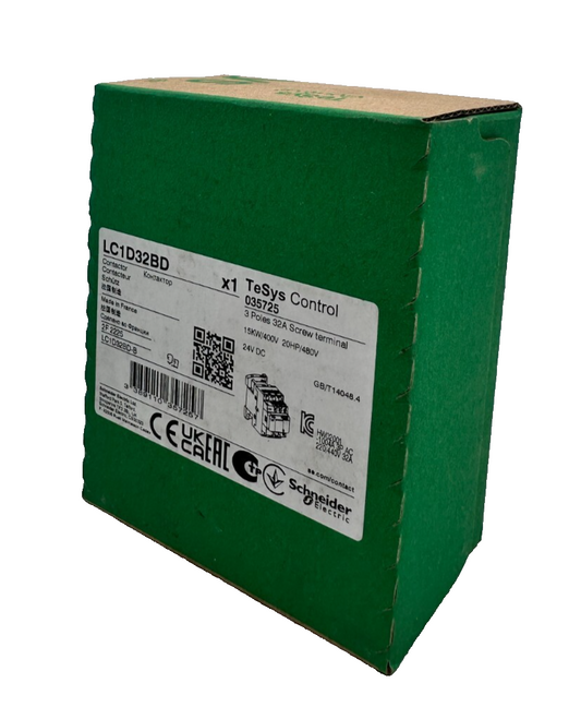 SCHNEIDER ELECTRIC LC1D32BD CONTACTEUR TESYS 035725 24VDC 15kW