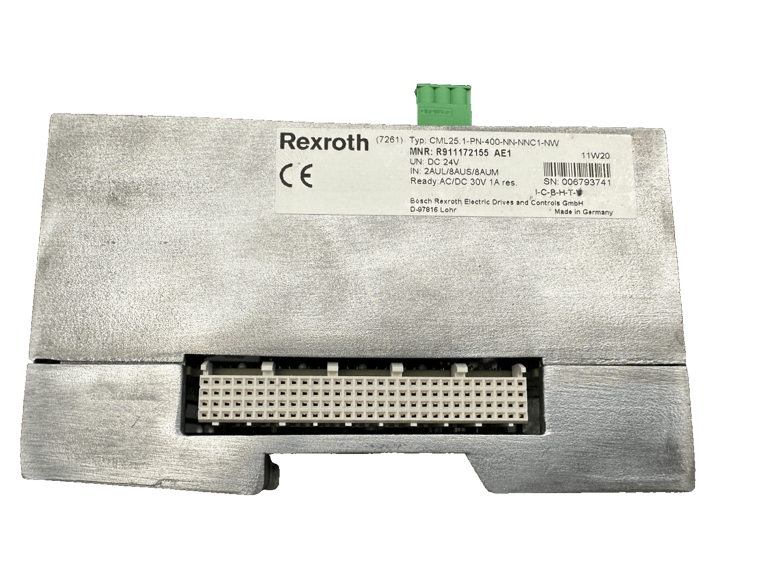 REXROTH CML25.1 - PN - 400 - NN - NNC1 - NW MNR R911172155 - KLR Automation