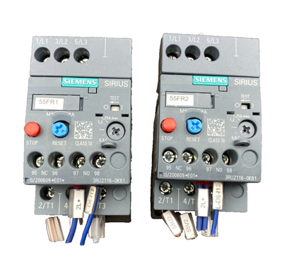 SIEMENS 3RU2116-0KB1 CIRCUIT BREAKER x2pc