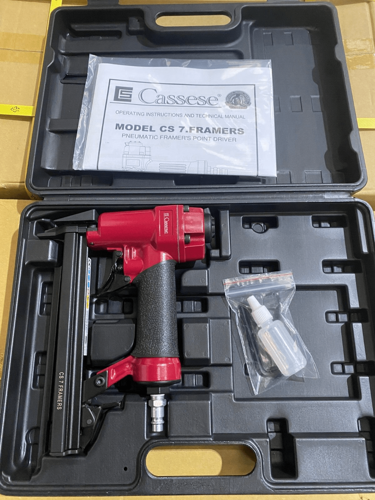 CASSESE CS7FRAMERS PNEUMATIC FRAMER'S POINT DRIVER FOR 16.4mm POINT x1pc - KLR Automation