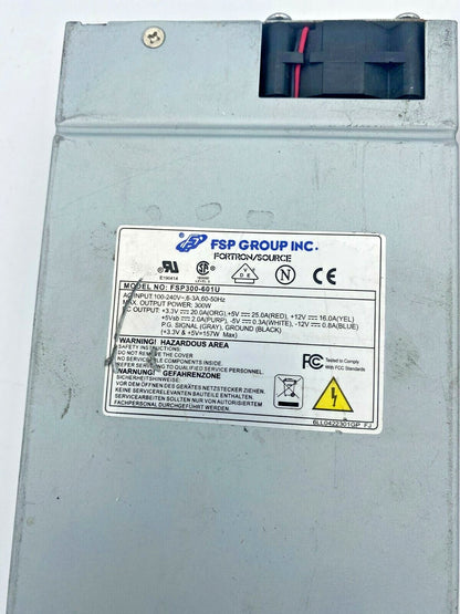 1pc x FSP Group FSP300-601U Power Supply 300W Server