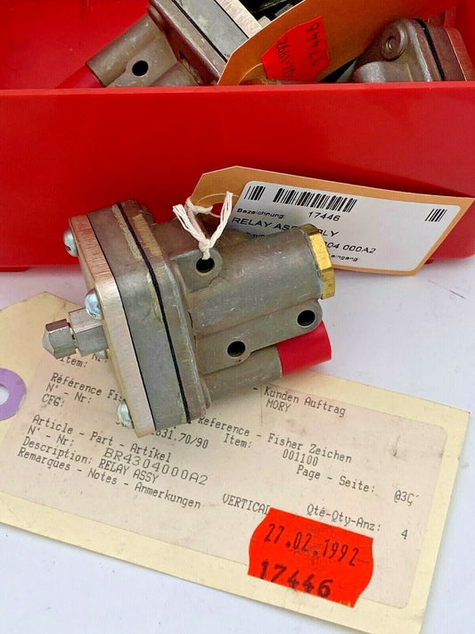 1pc x Fisher Parts Emerson Relay Assembly BR4304 BR 4304 000A2 - KLR Automation